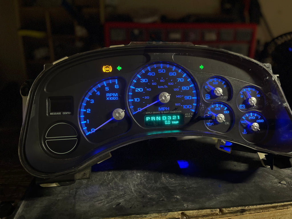 99-02 basic rebuild blue LEDs