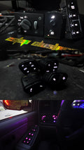 Full White LED Interior Conversion for 2003 Chevy Tahoe | Custom Switch & Climate Control Lighting