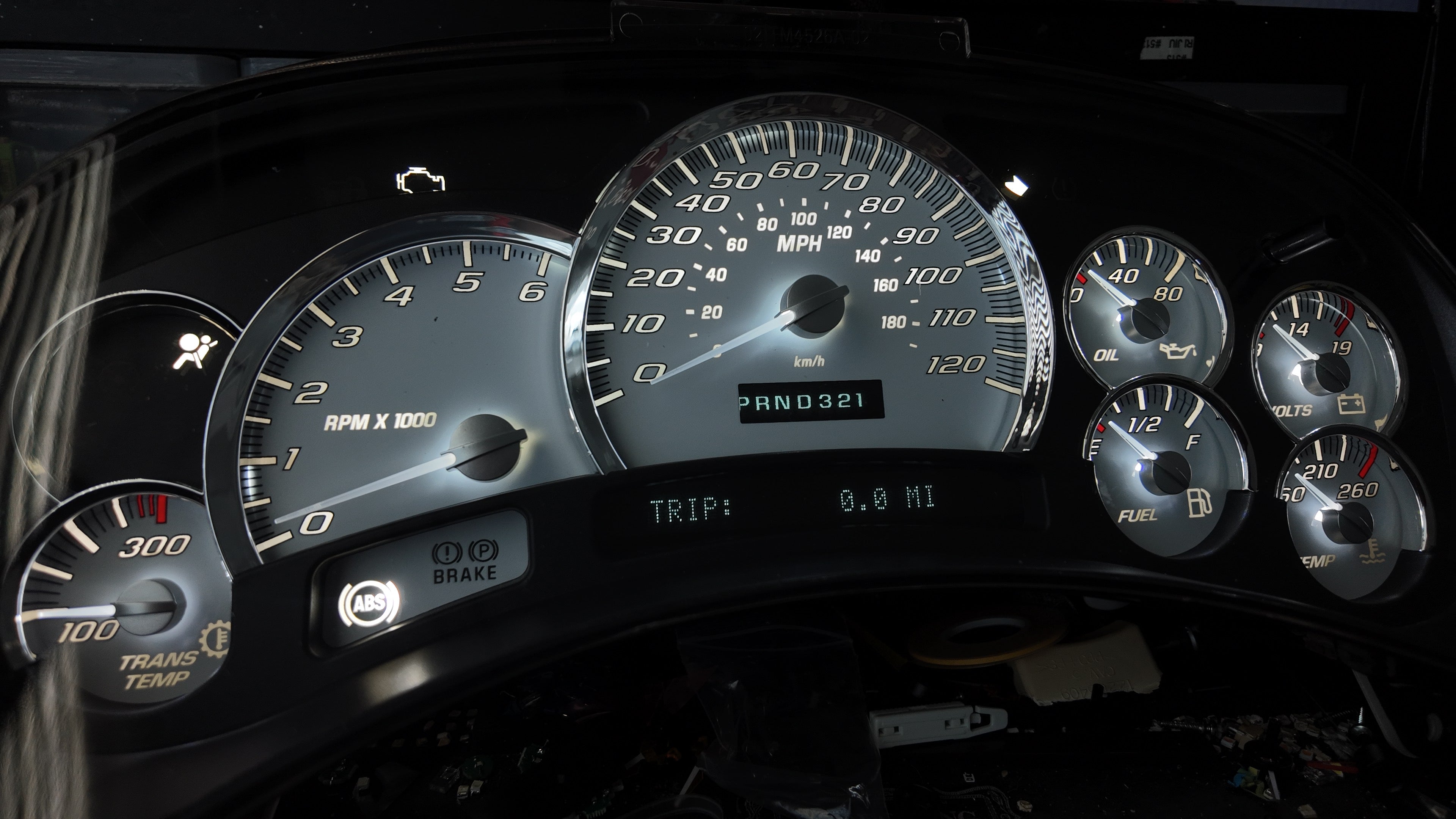 SS 🔥 2003–2007 Chevy/GMC Super Sport Custom Gauge Cluster