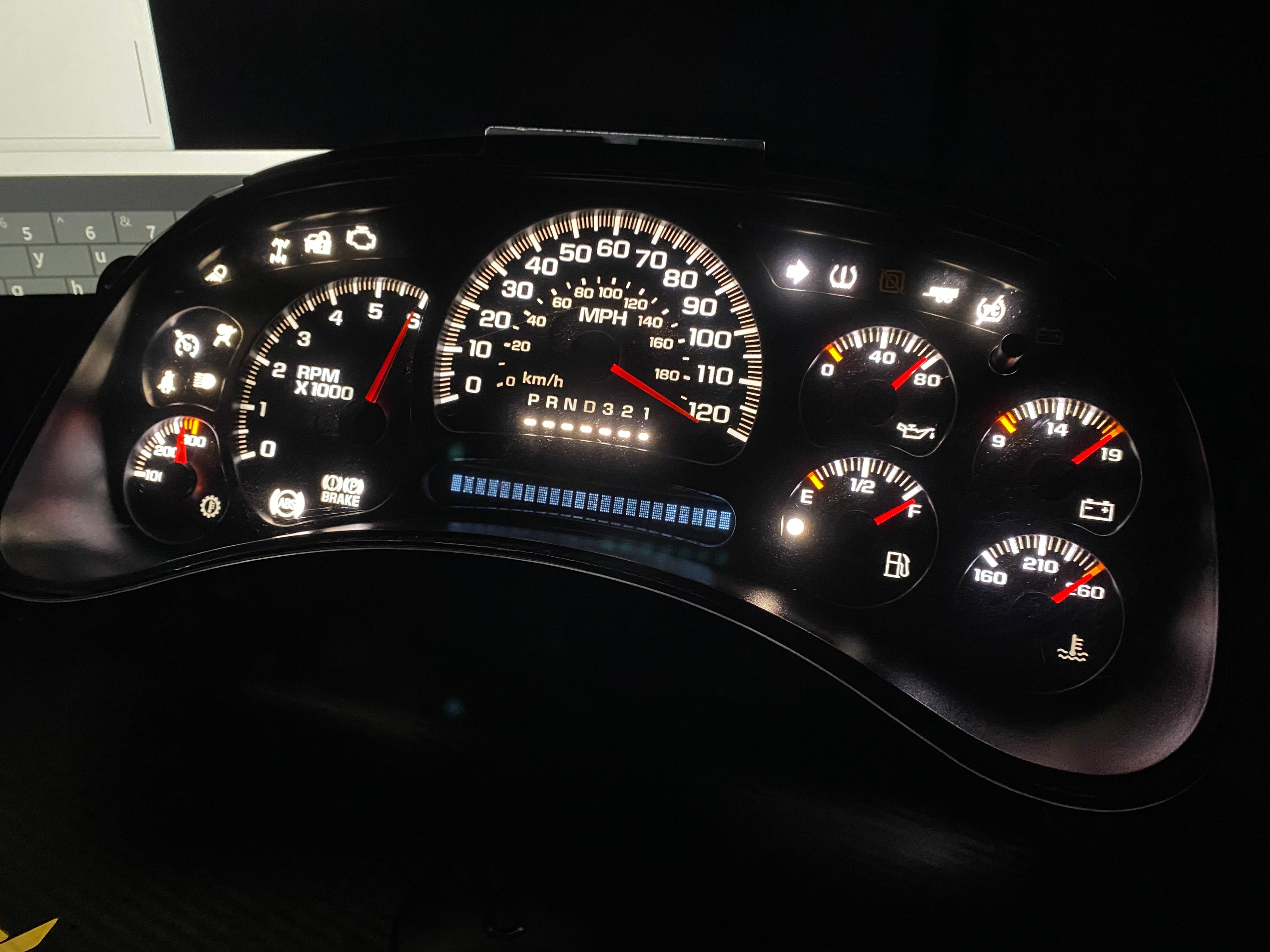 2003-2007 Classic GM Cluster Rebuild - Mail In Service