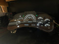 2003–2007 GM Gauge Cluster – White LED Upgrade (No Trans Temp)