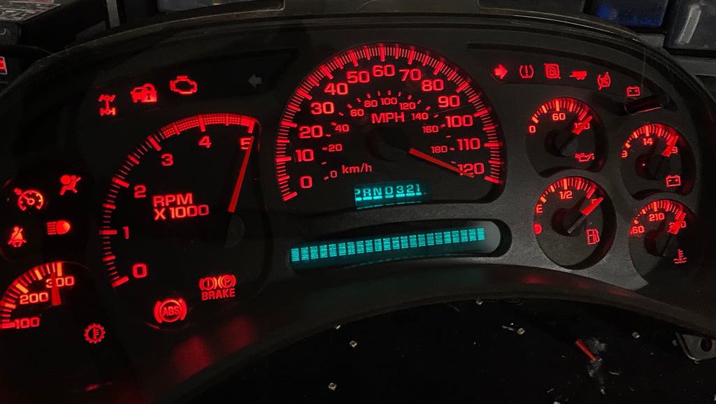 2003-2007 Classic GM Cluster Rebuild - Mail In Service