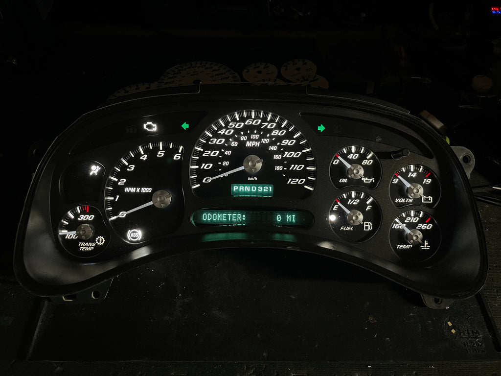 SS 🔥 2003–2007 Chevy/GMC Super Sport Custom Gauge Cluster