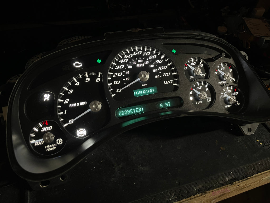 SS 🔥 2003–2007 Chevy/GMC Super Sport Custom Gauge Cluster
