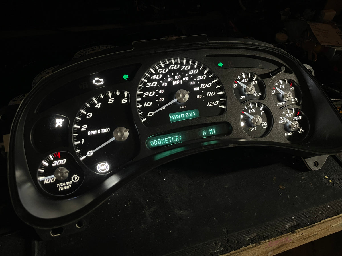 SS 🔥 2003–2007 Chevy/GMC Super Sport Custom Gauge Cluster