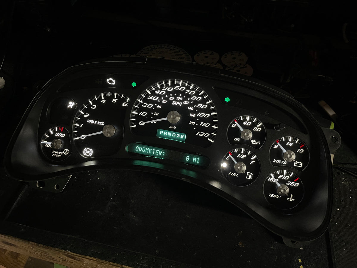 SS 🔥 2003–2007 Chevy/GMC Super Sport Custom Gauge Cluster