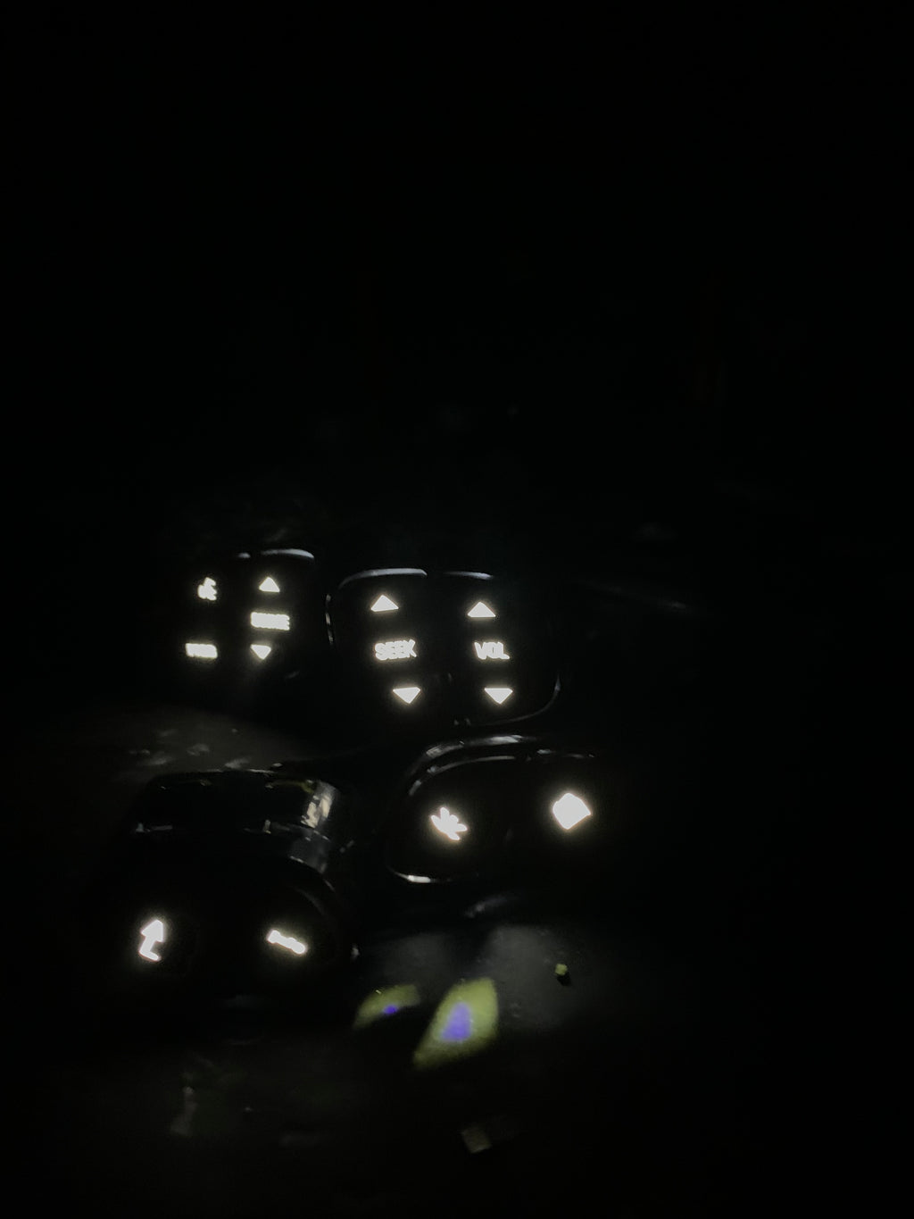 2003-2006 Gm Steering Wheel Control Buttons White Led