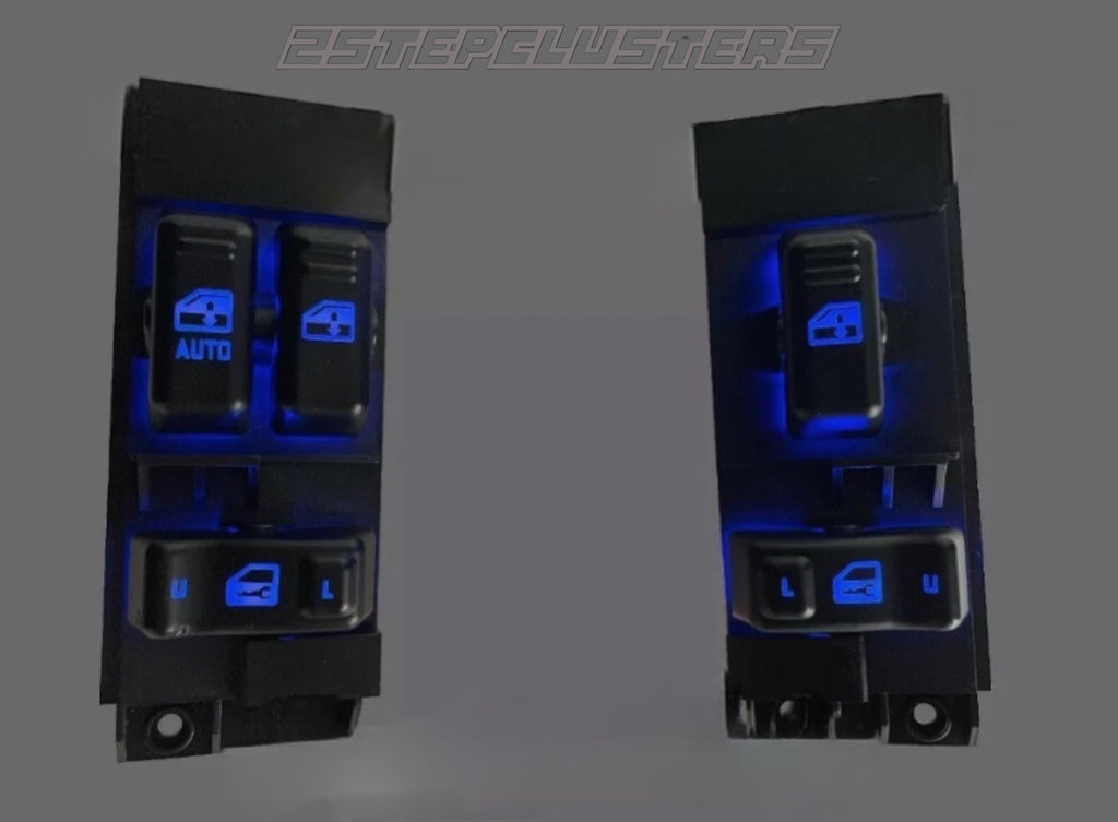 99-02  Custom Power Window & Lock Switch Set