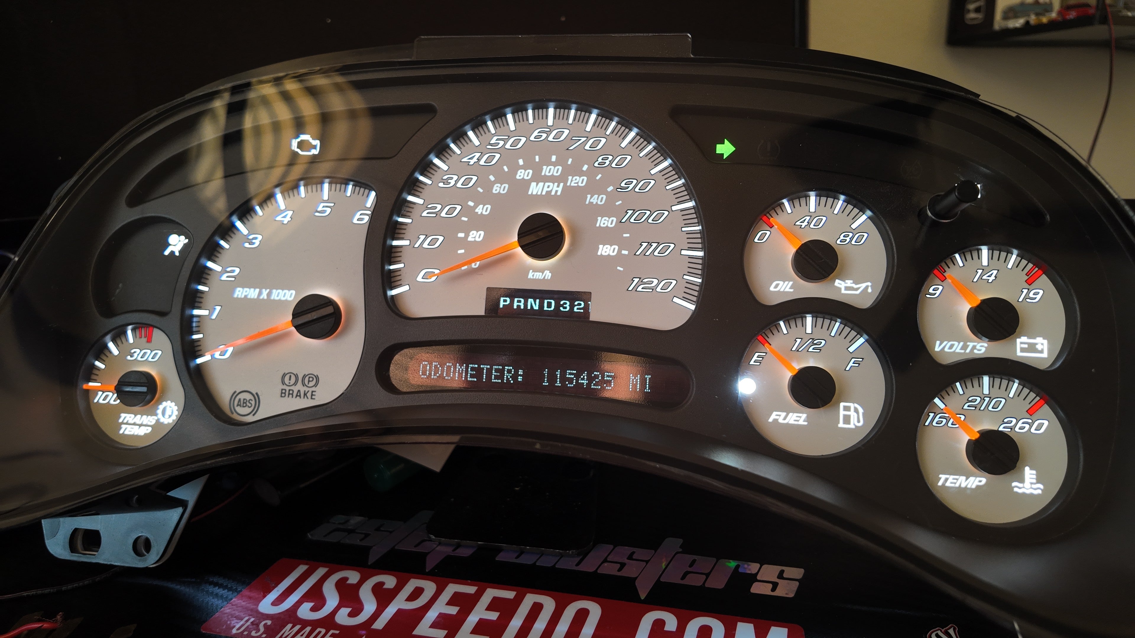 SS 🔥 2003–2007 Chevy/GMC Super Sport Custom Gauge Cluster