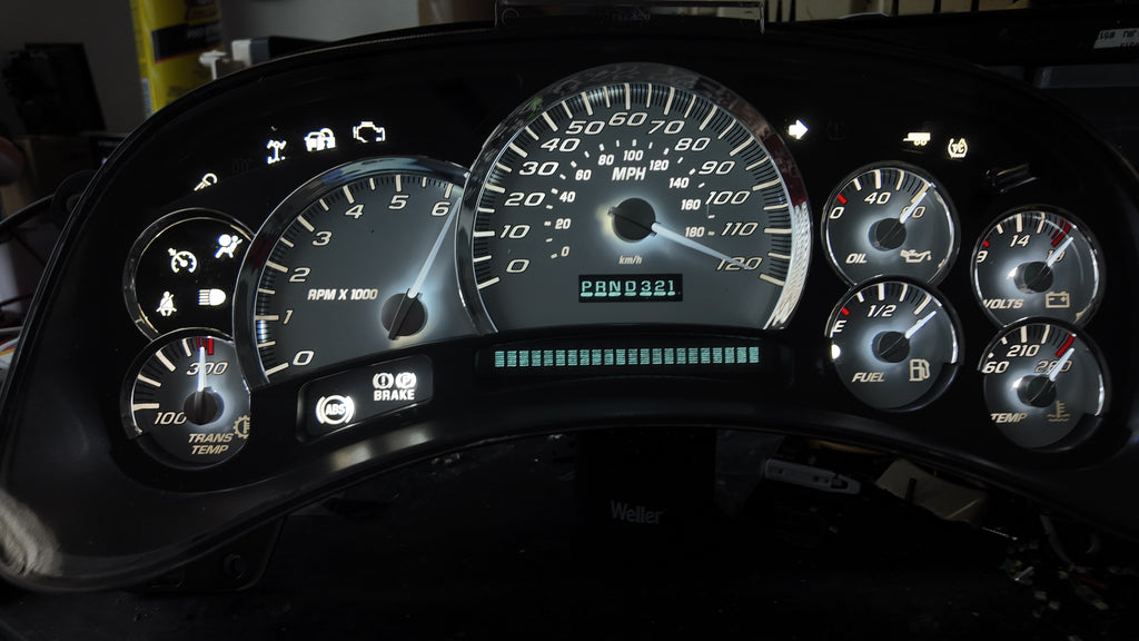 SS 🔥 2003–2007 Chevy/GMC Super Sport Custom Gauge Cluster