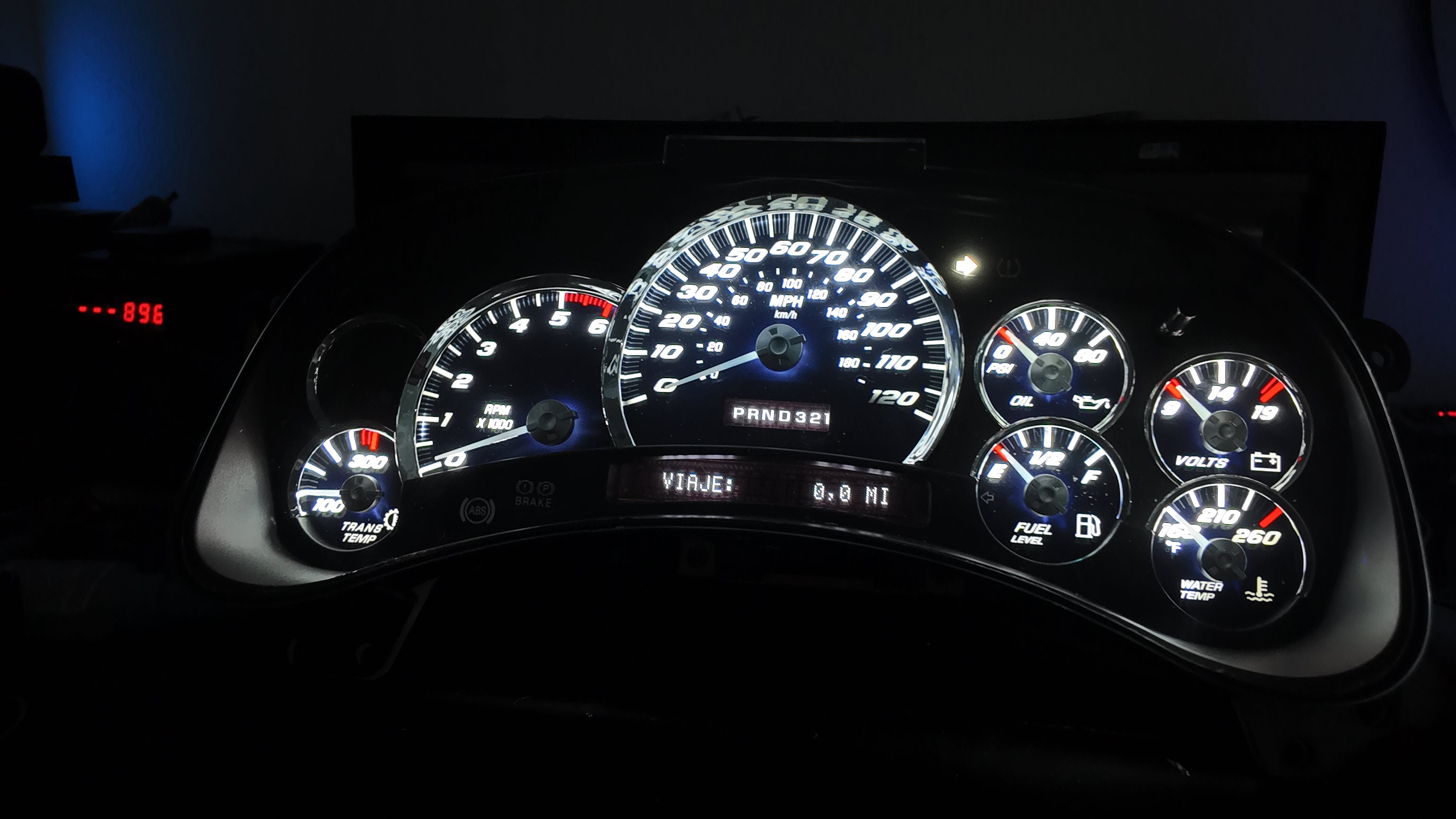 Blue 2003-2007 SS Performance Cluster – Plug & Play Rebuilt