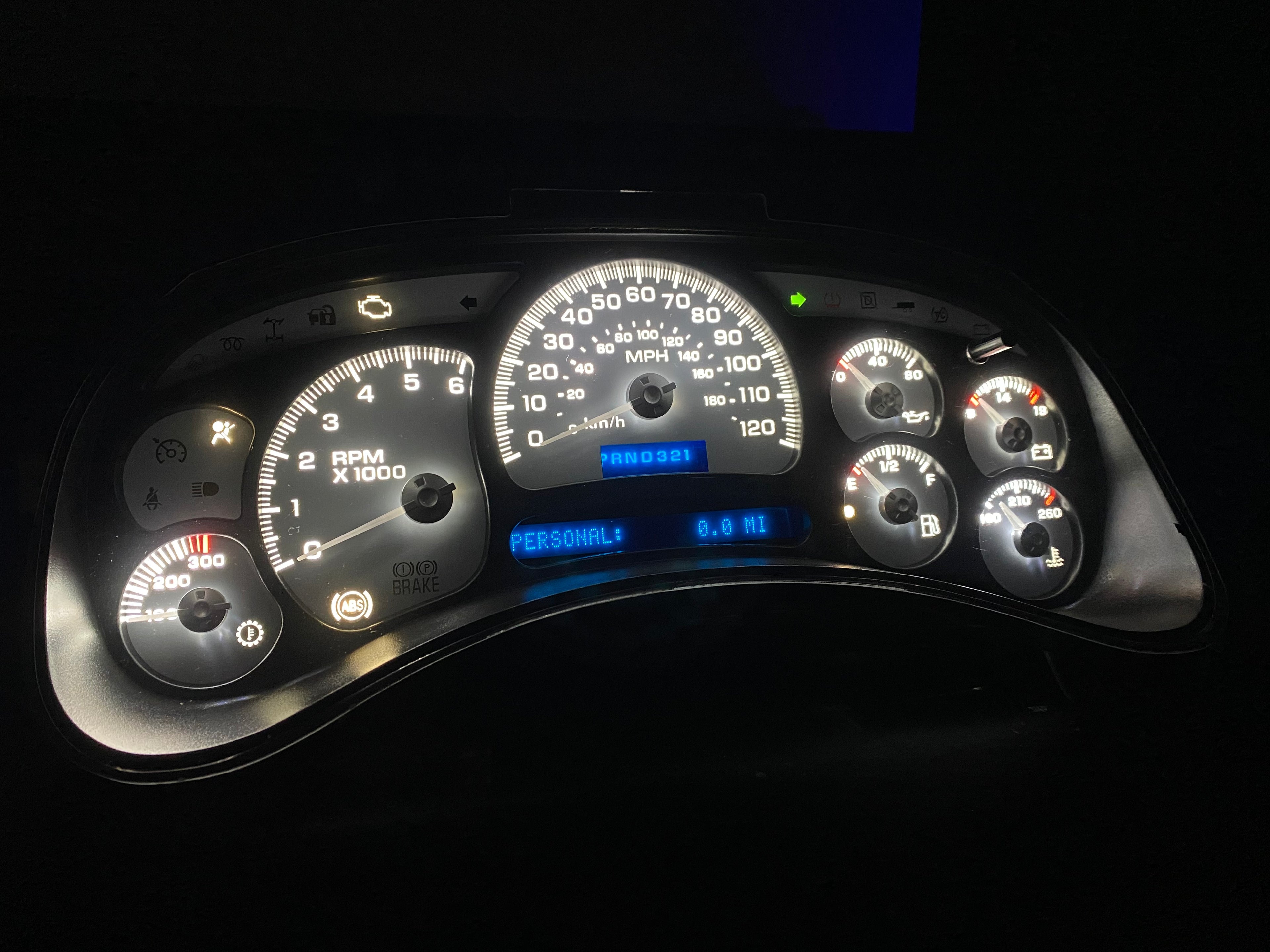 🔥 2003–2007 Chevy/GMC Super Sport Custom Gauge Cluster