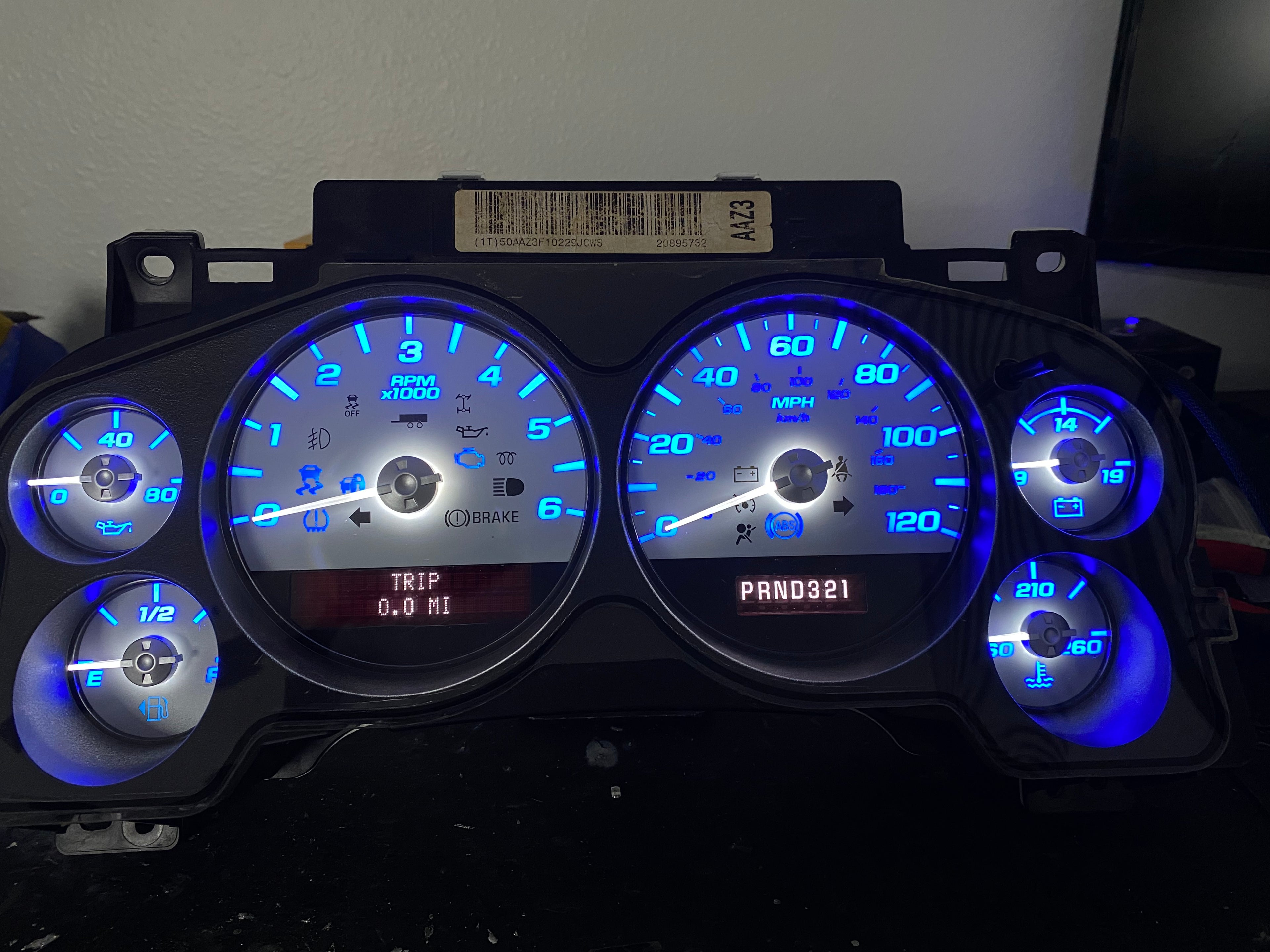 Z71 Gauge Cluster | 2007–2014 GM Trucks & SUVs | Plug & Play