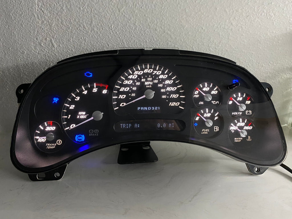 SS 🔥 2003–2007 Chevy/GMC Super Sport Custom Gauge Cluster ship in service