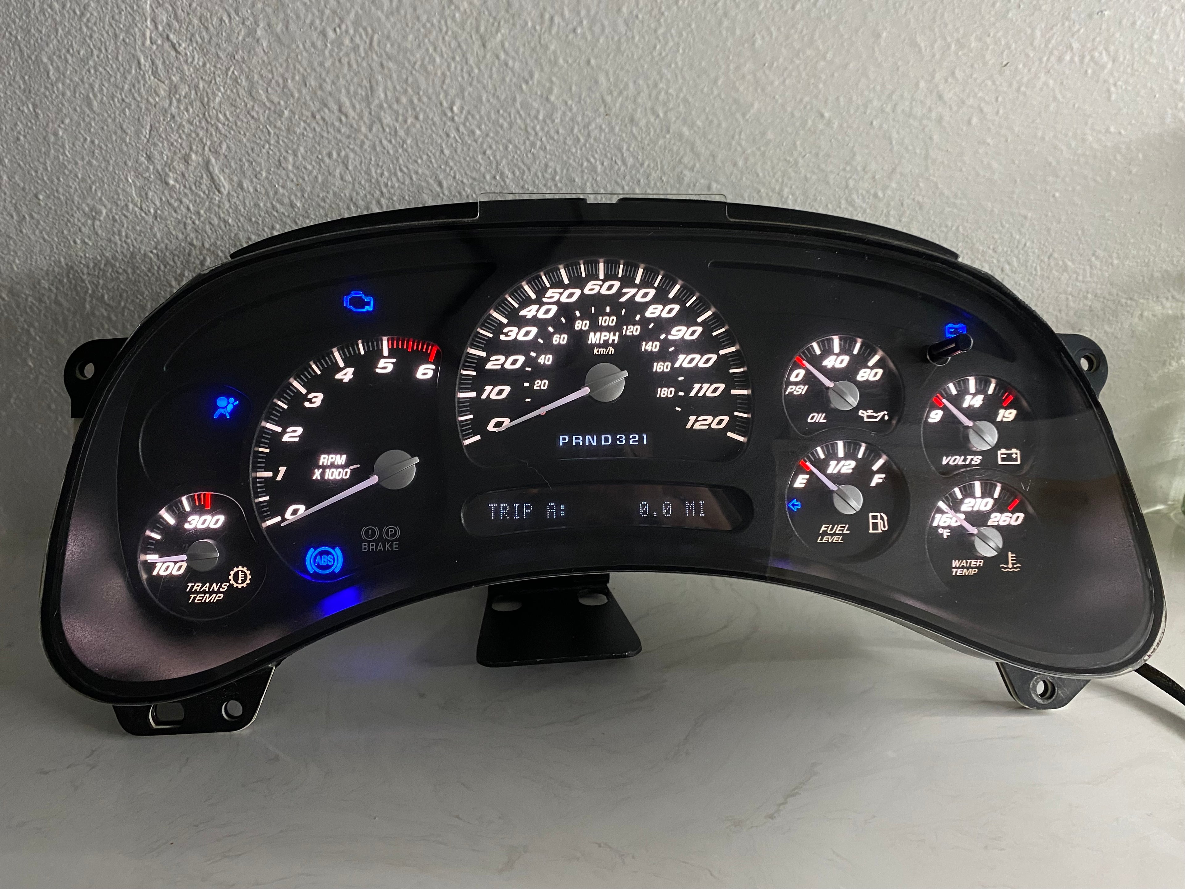 SS 🔥 2003–2007 Chevy/GMC Super Sport Custom Gauge Cluster ship in service