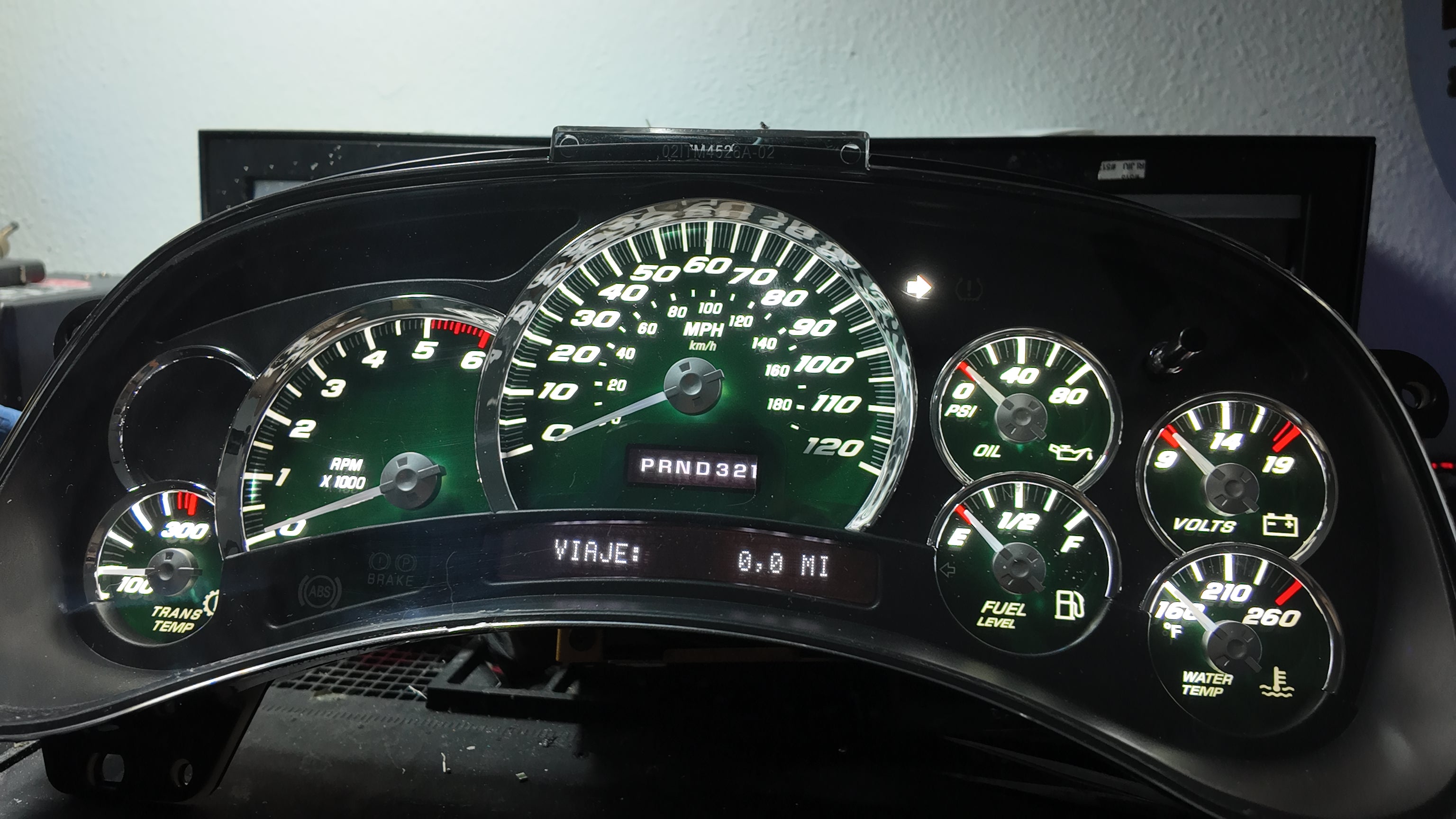 Green 2003-2007 SS Performance Cluster – Plug & Play Rebuilt