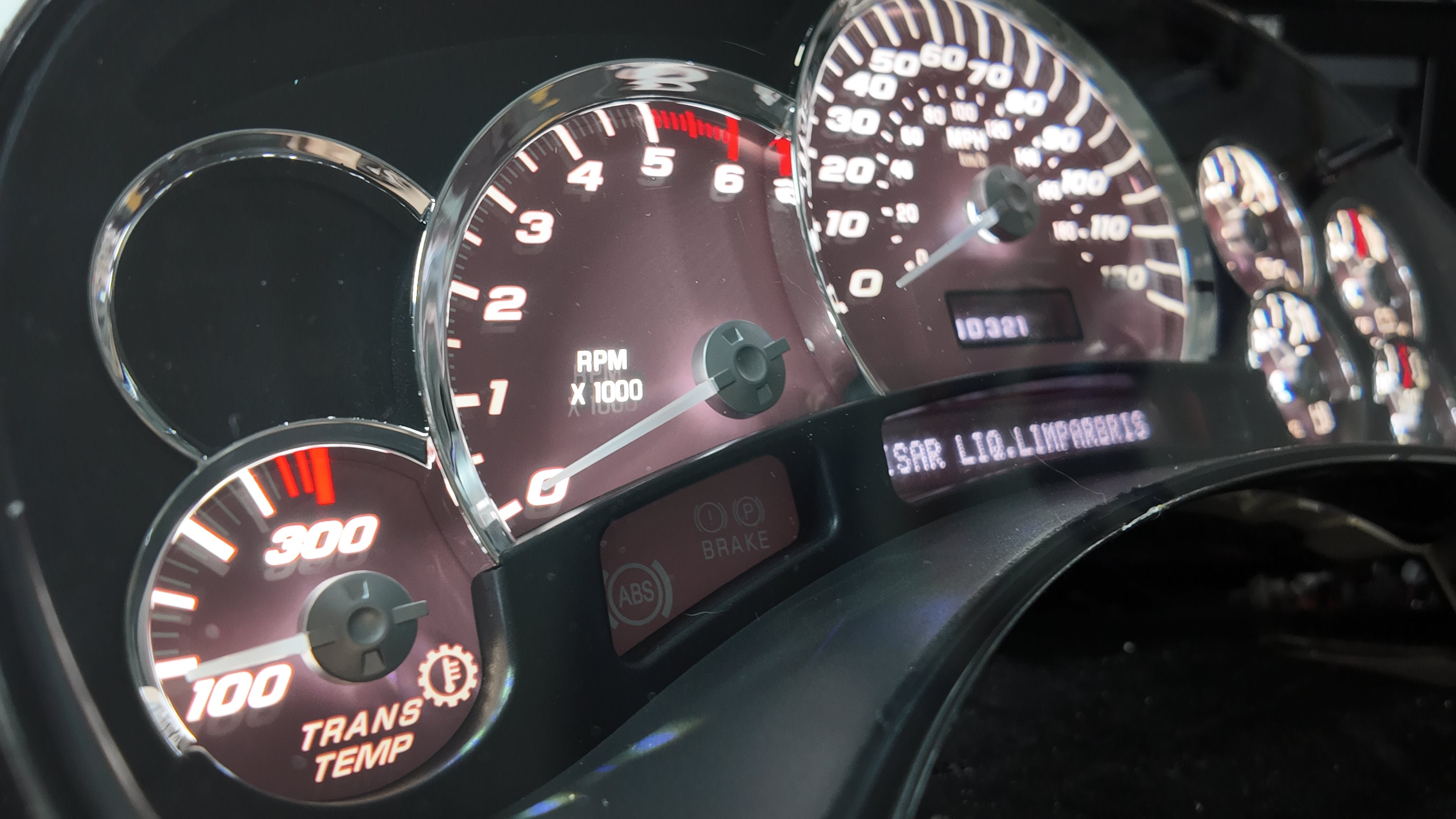 Pink Overlay Cluster – Full White LED Conversion (Copy)