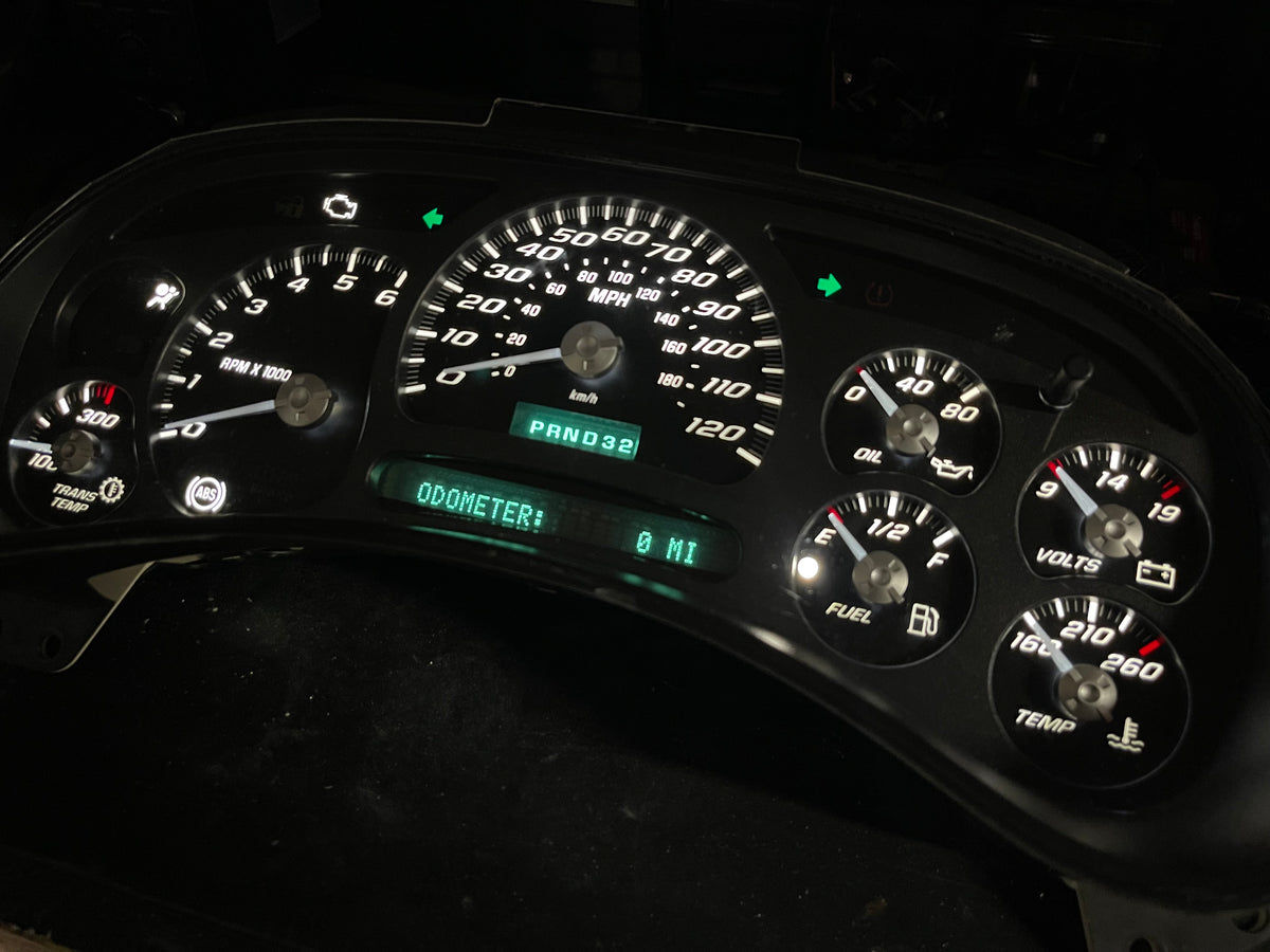 SS 🔥 2003–2007 Chevy/GMC Super Sport Custom Gauge Cluster
