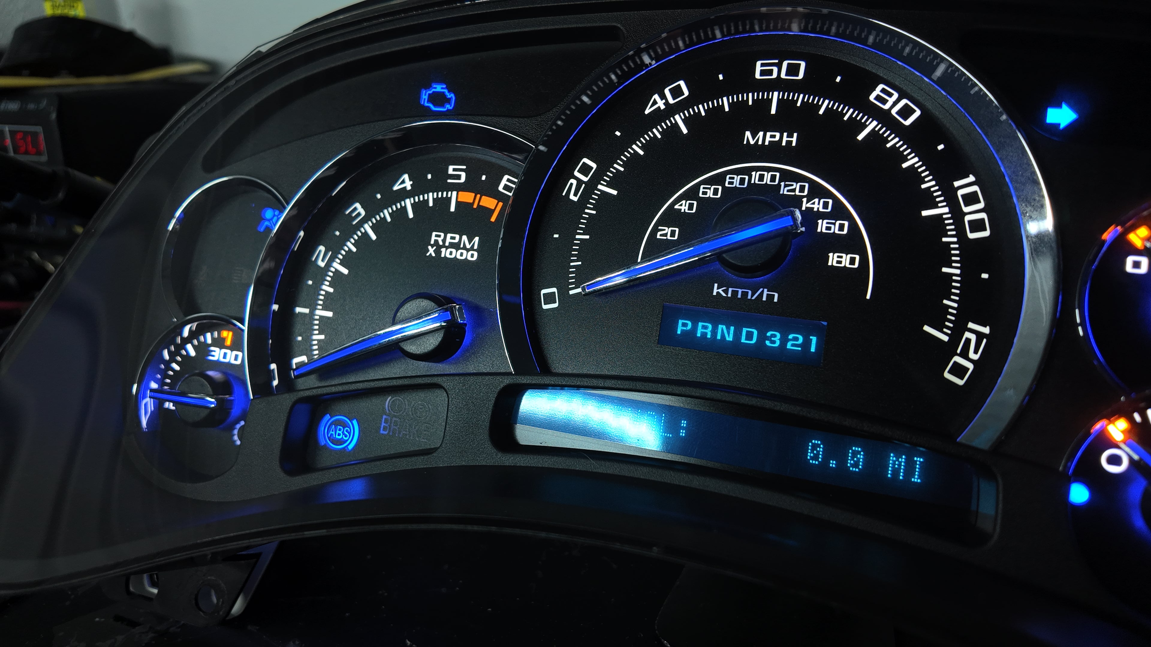 ⭐ 03–07 Cadillac Escalade Platinum Gauge Cluster | Premium White LED Upgrade ⭐
