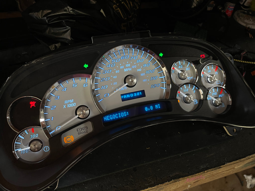 SS 🔥 2003–2007 Chevy/GMC Super Sport Custom Gauge Cluster