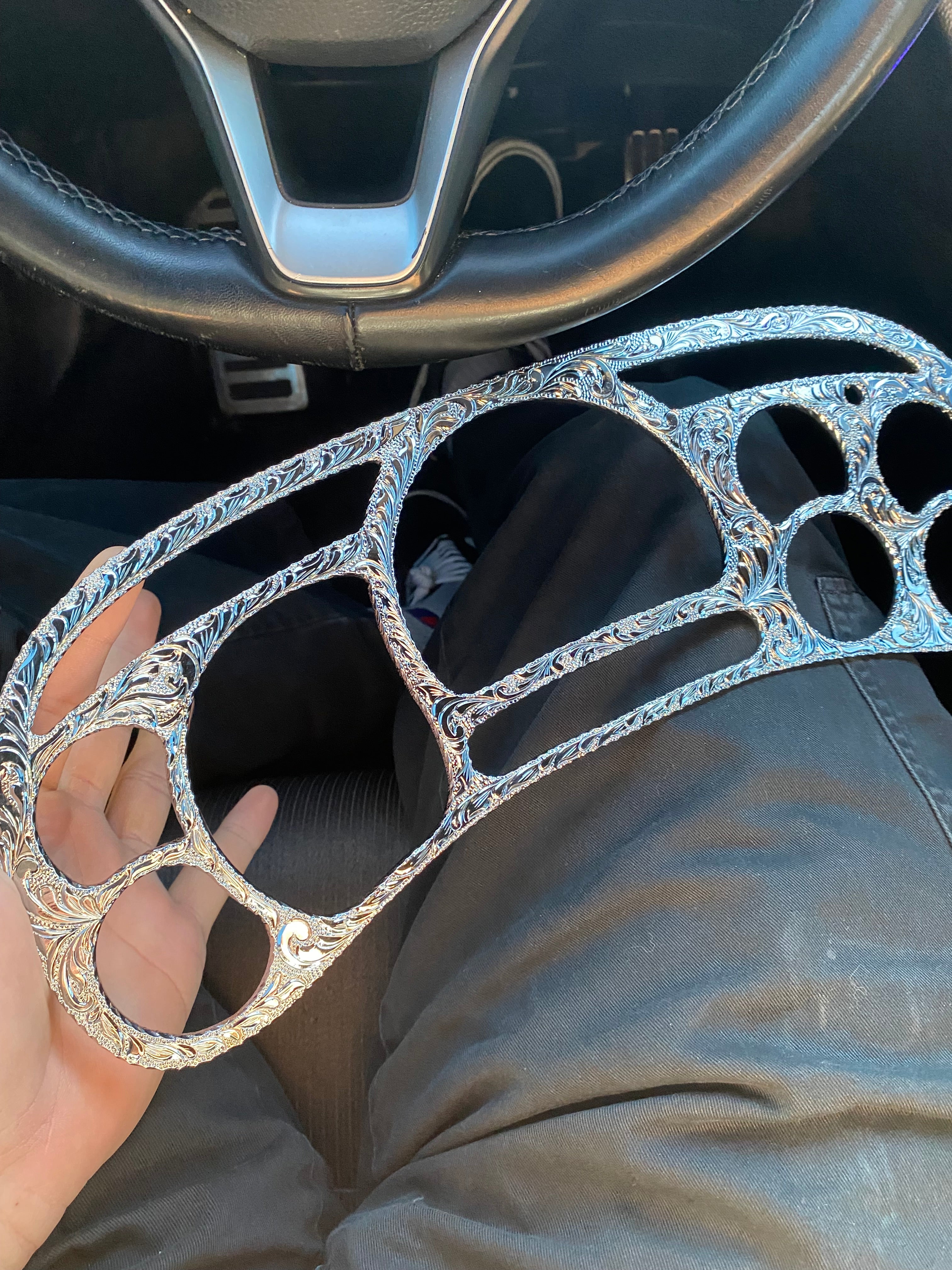 Custom Engraved Chevy/GMC Gauge Cluster – Handcrafted | 1999-2007 |