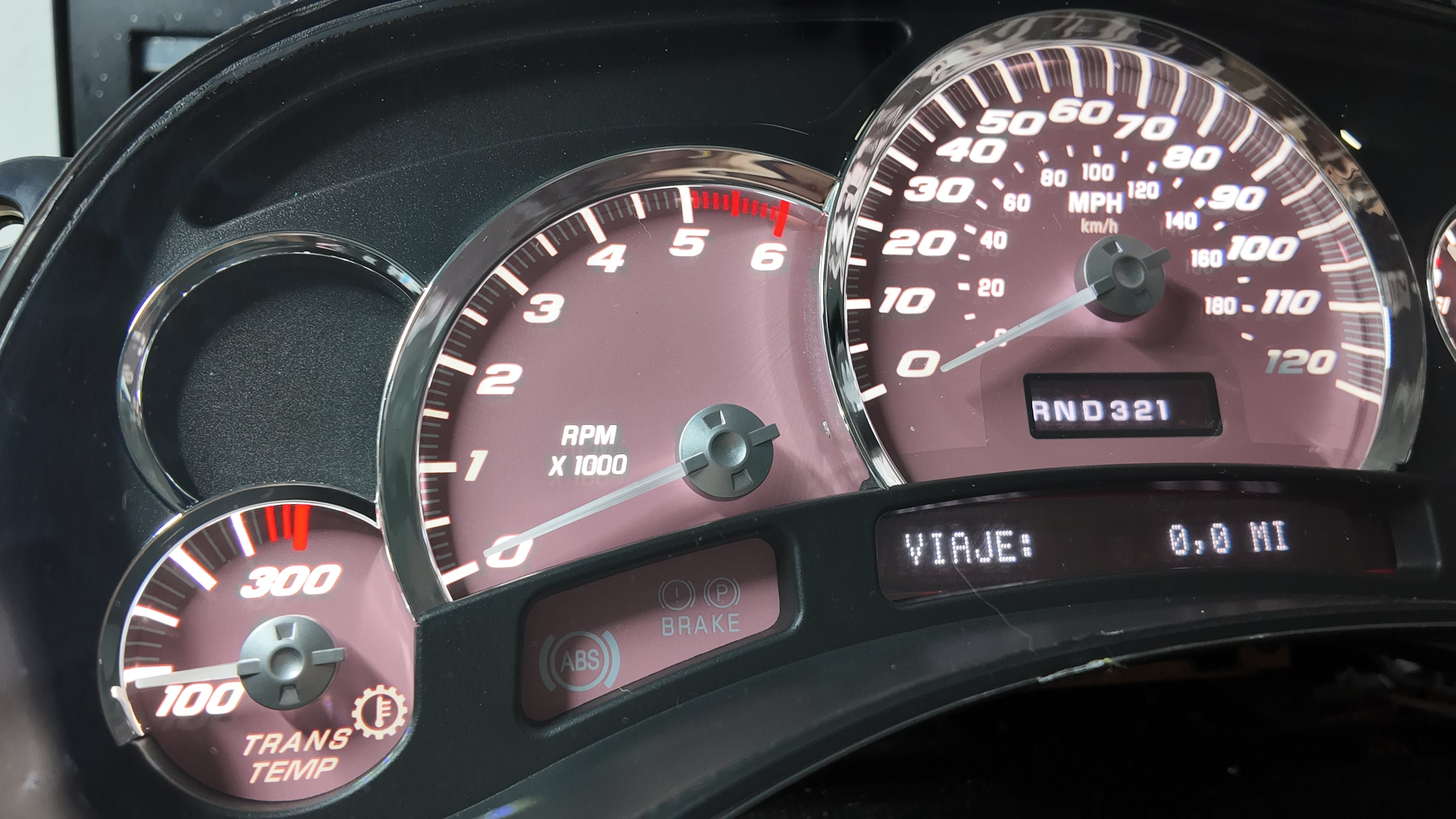 Pink Overlay Cluster – Full White LED Conversion (Copy)
