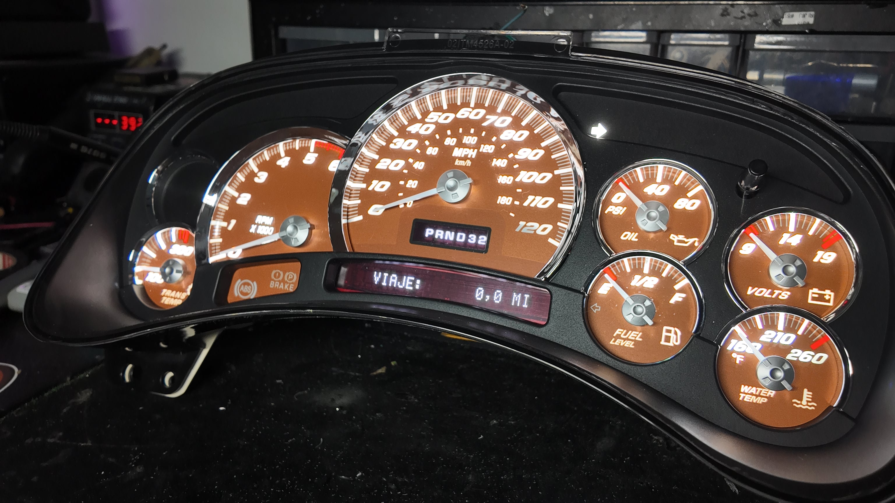 Orange 2003-2007 SS Performance Cluster – Plug & Play Rebuilt (Copy) (Copy)