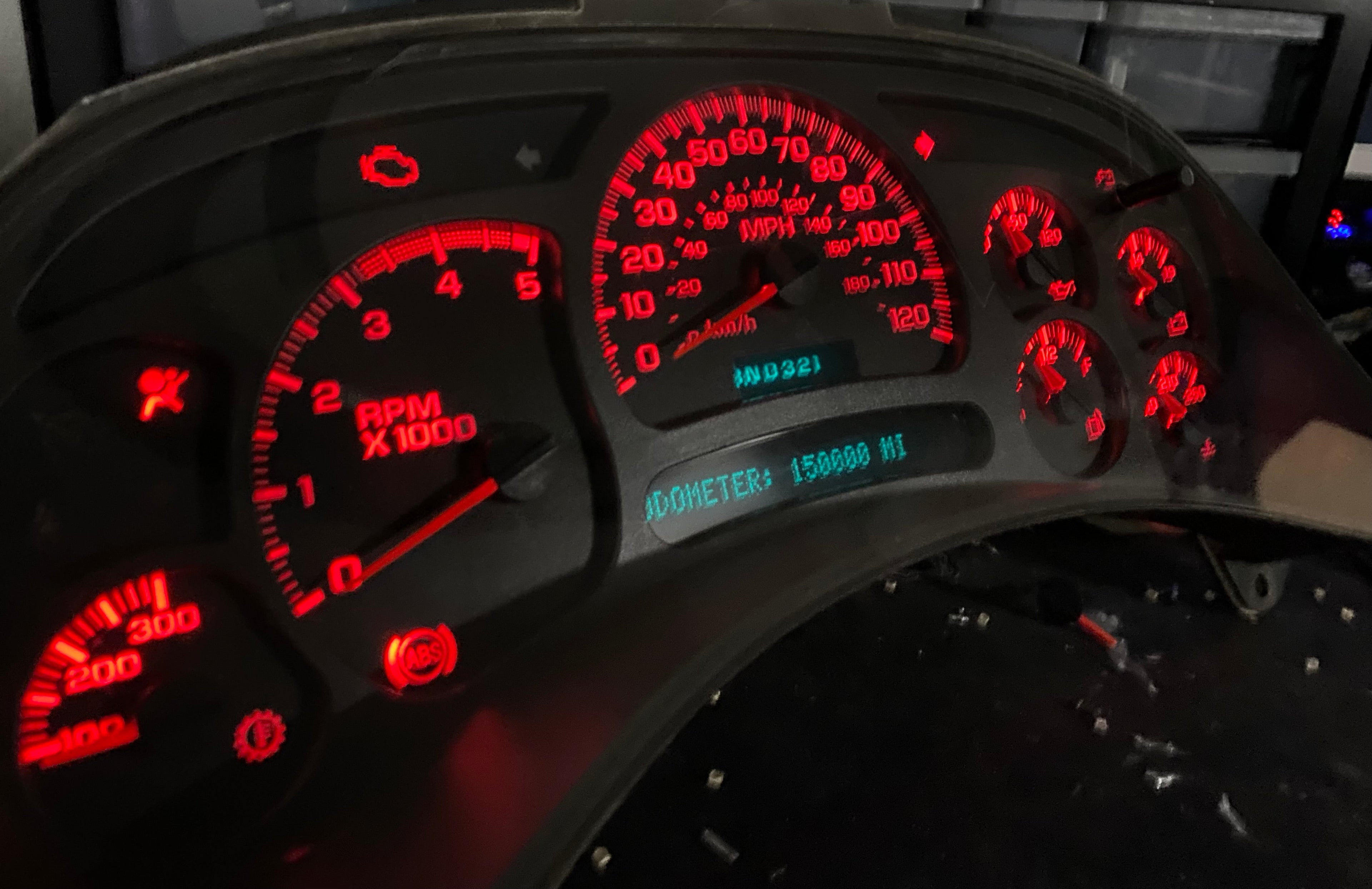 2003-2007 Classic GM Cluster Rebuild - Mail In Service