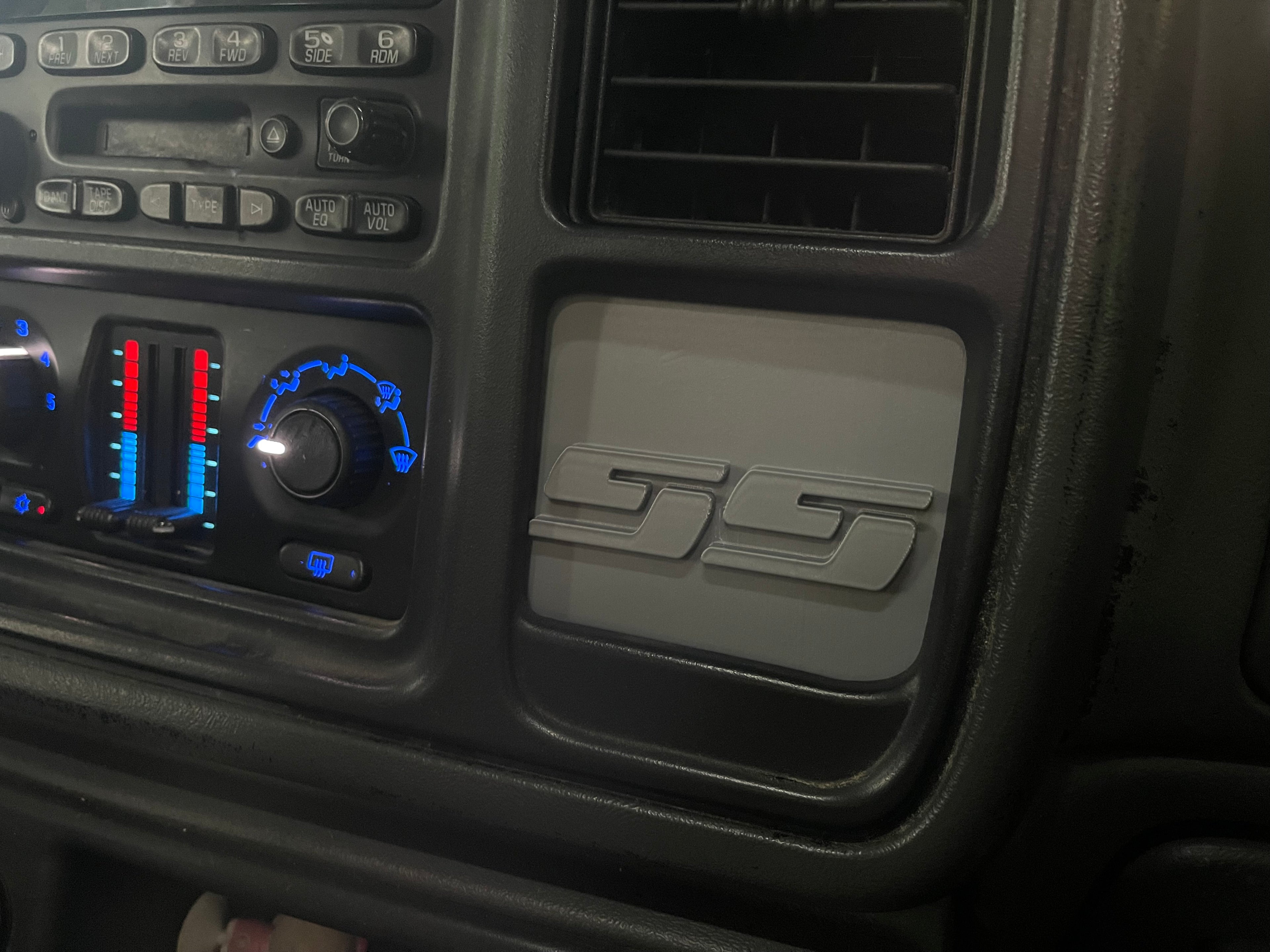 Custom GMT800 Dash Insert – 1999-2007 Classic