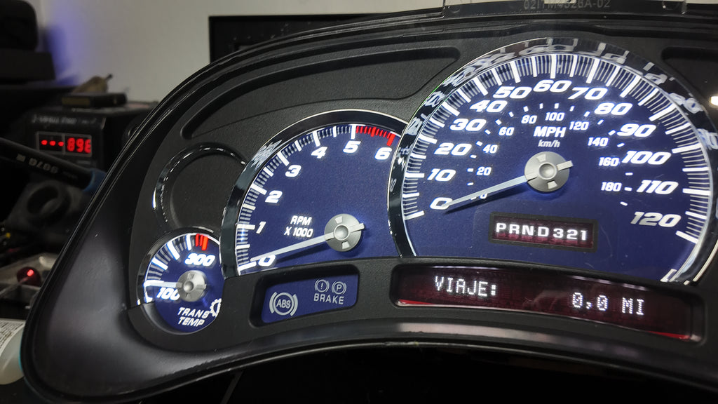 Blue 2003-2007 SS Performance Cluster – Plug & Play Rebuilt