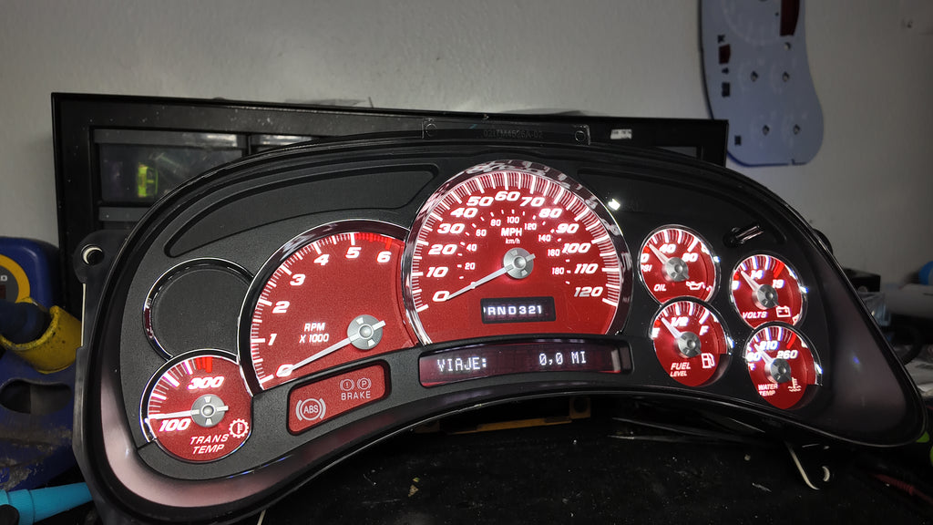 Red SS Performance Cluster – Plug & Play Rebuilt