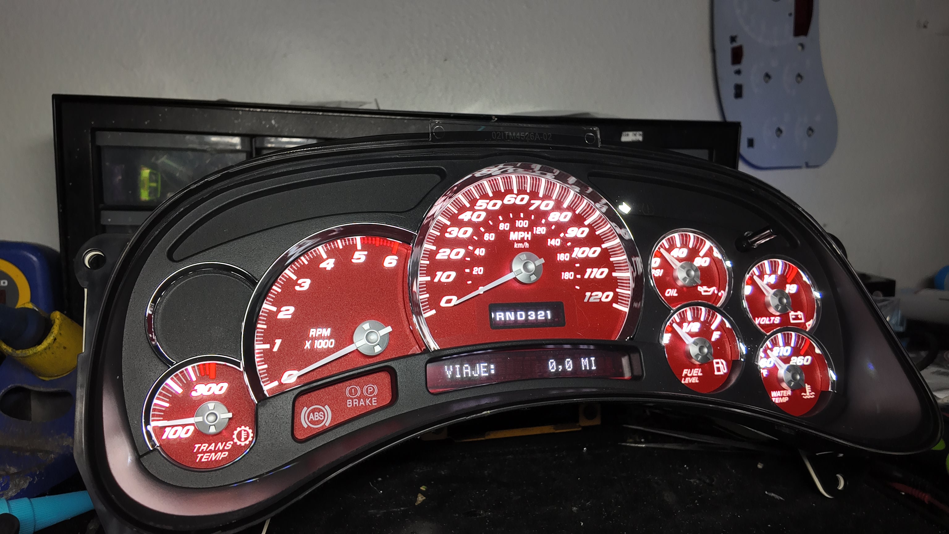 Red SS Performance Cluster – Plug & Play Rebuilt