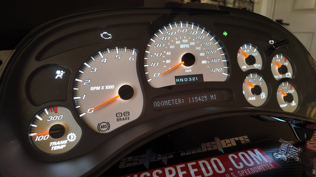 SS 🔥 2003–2007 Chevy/GMC Super Sport Custom Gauge Cluster