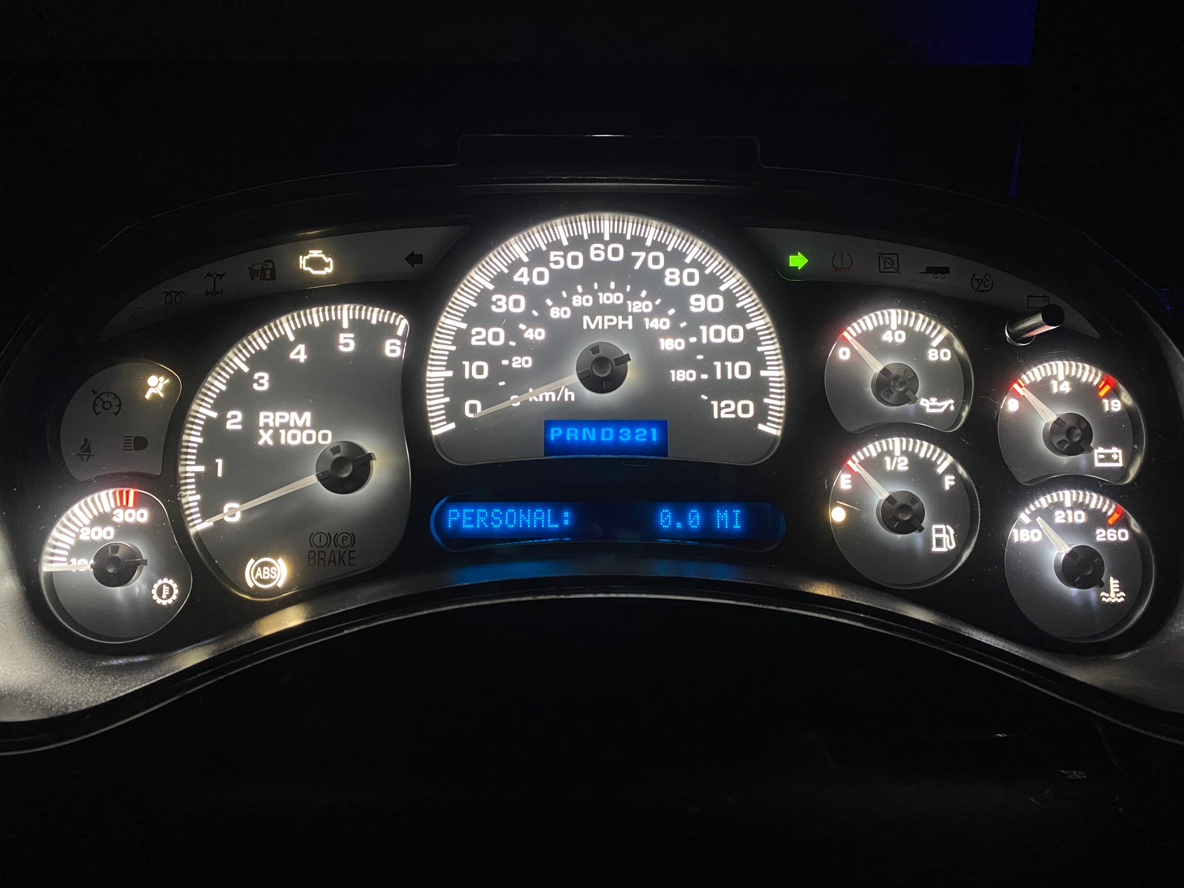 🔥 2003–2007 Chevy/GMC Super Sport Custom Gauge Cluster