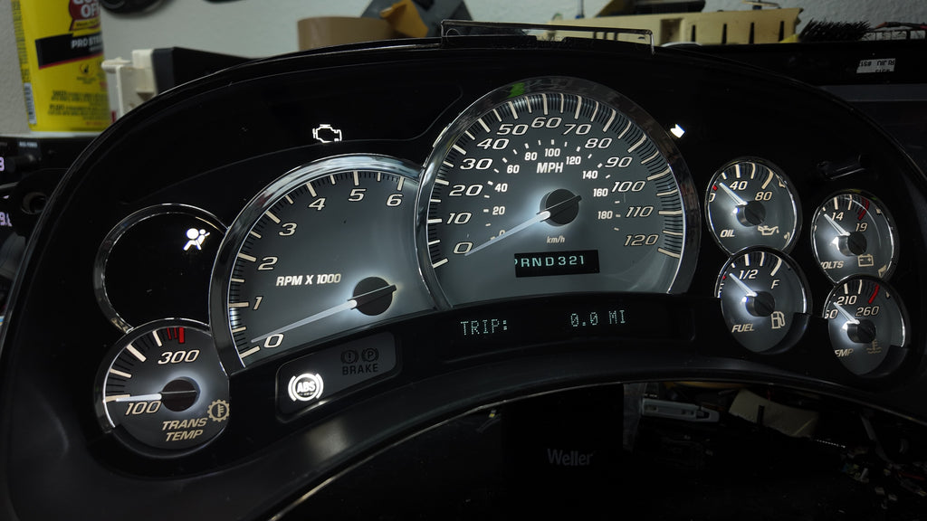 SS 🔥 2003–2007 Chevy/GMC Super Sport Custom Gauge Cluster