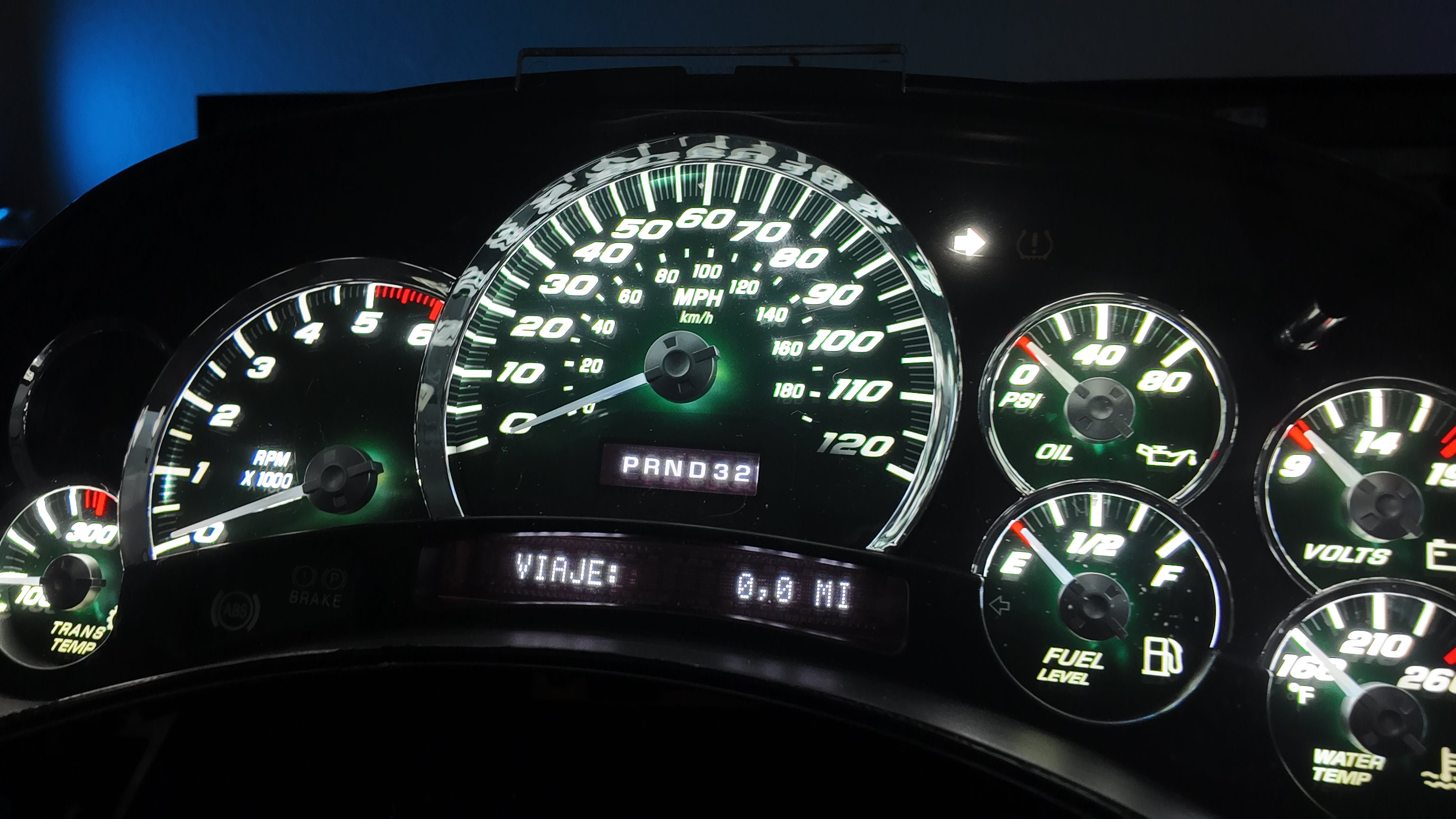 Green 2003-2007 SS Performance Cluster – Plug & Play Rebuilt