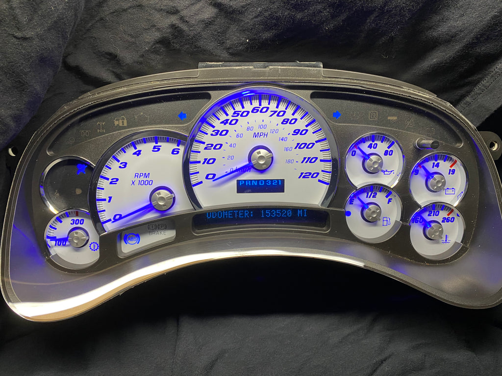 Blue 2003-2007 Performance Cluster – Plug & Play Rebuilt