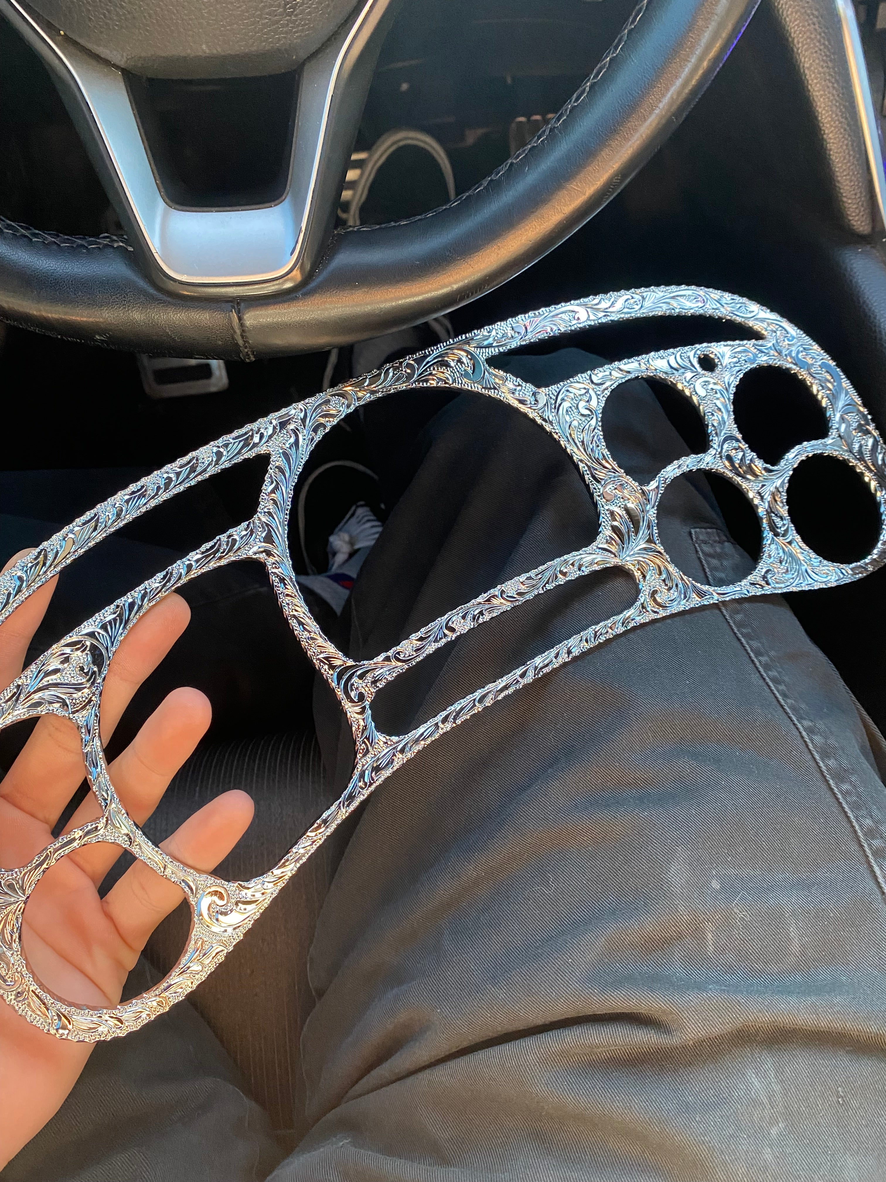 Custom Engraved Chevy/GMC Gauge Cluster – Handcrafted | 1999-2007 |