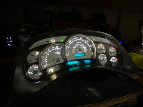 140mph 🔥 2003–2007 Chevy/GMC Super Sport Custom Gauge Cluster