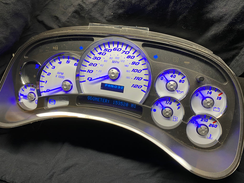 Blue 2003-2007 Performance Cluster – Plug & Play Rebuilt