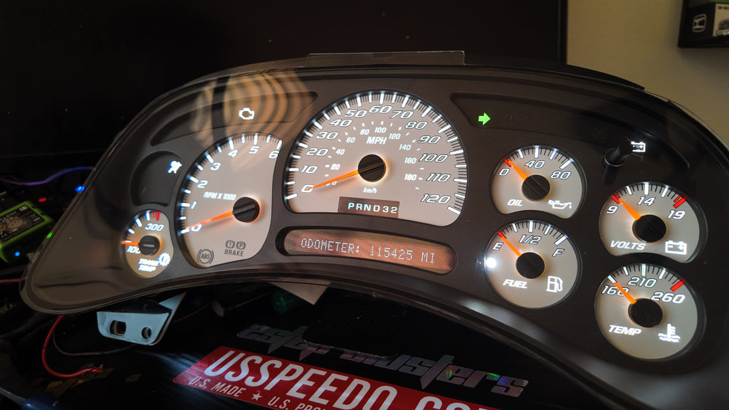 SS 🔥 2003–2007 Chevy/GMC Super Sport Custom Gauge Cluster