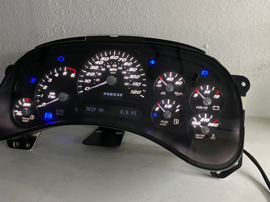 SS 🔥 2003–2007 Chevy/GMC Super Sport Custom Gauge Cluster ship in service