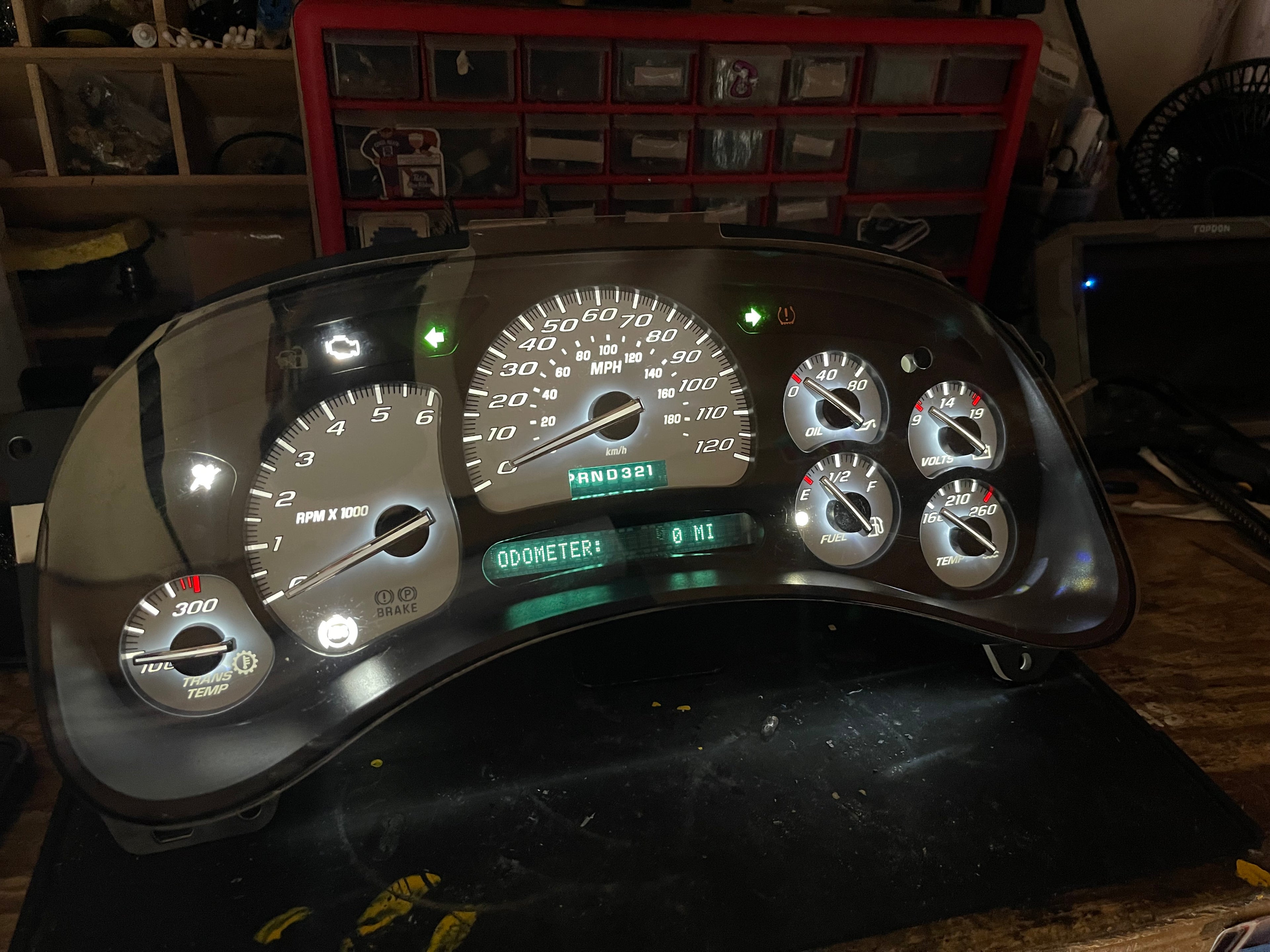 SS 🔥 2003–2007 Chevy/GMC Super Sport Custom Gauge Cluster
