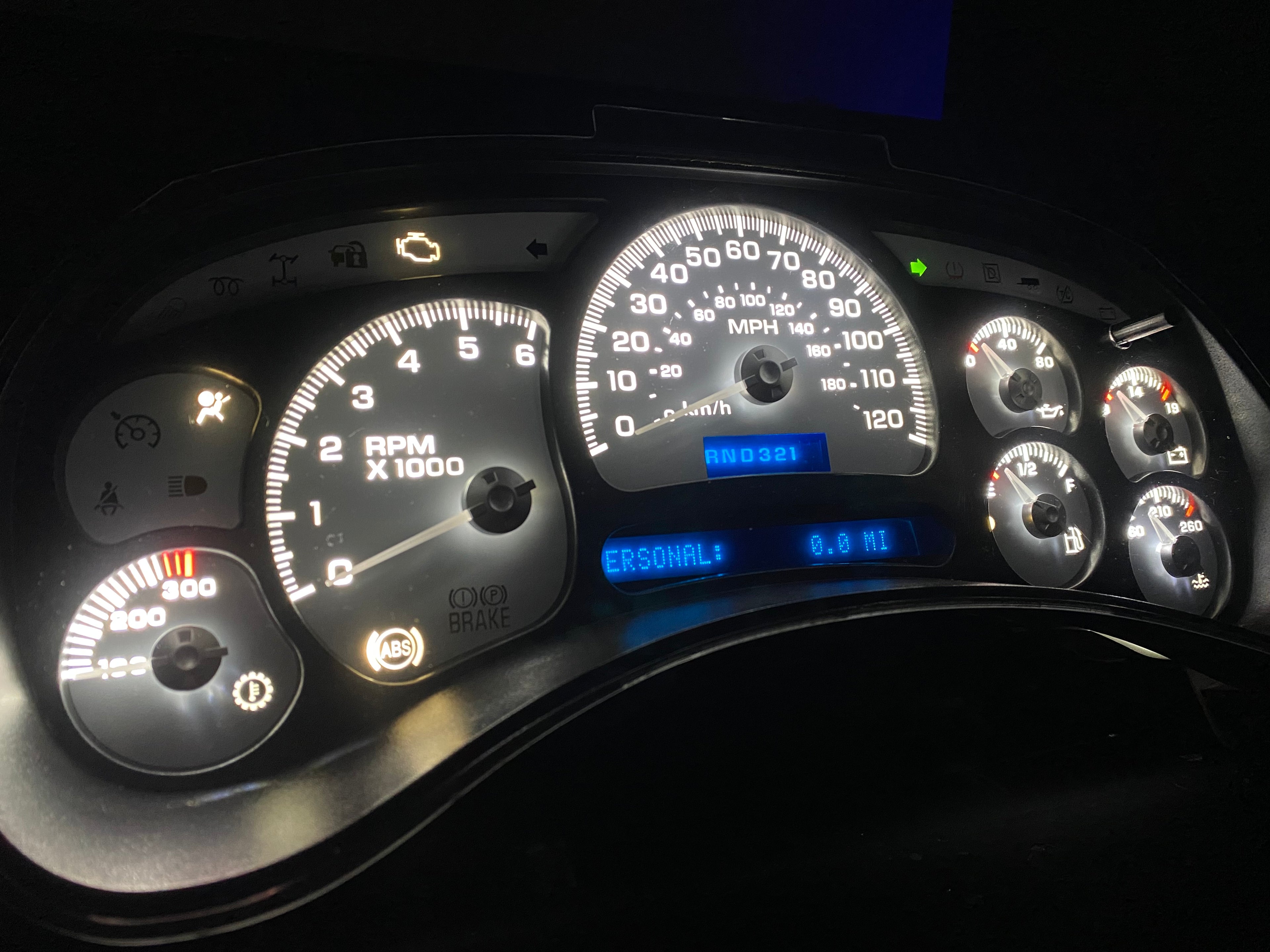 🔥 2003–2007 Chevy/GMC Super Sport Custom Gauge Cluster