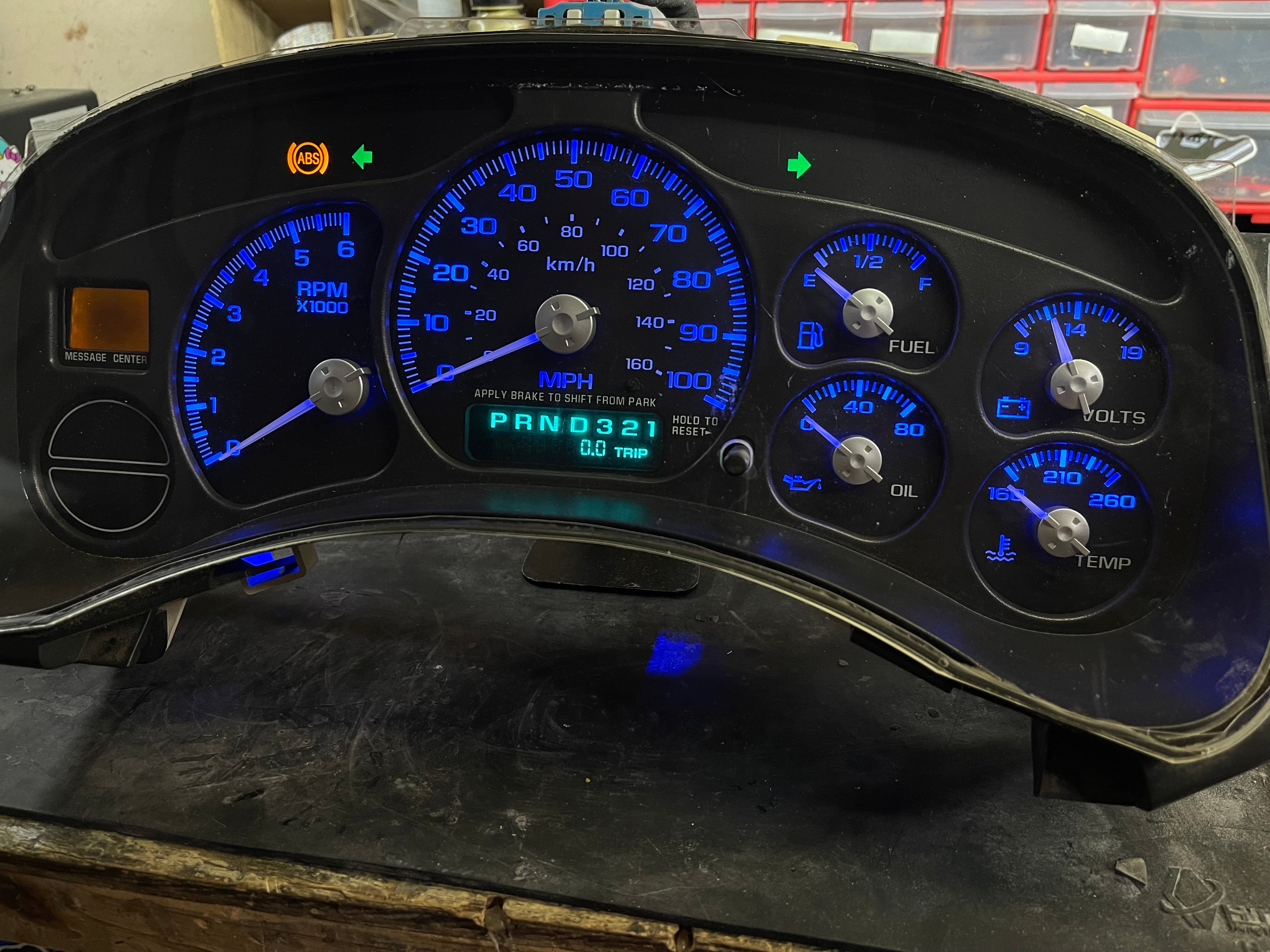 99-02 basic rebuild blue LEDs