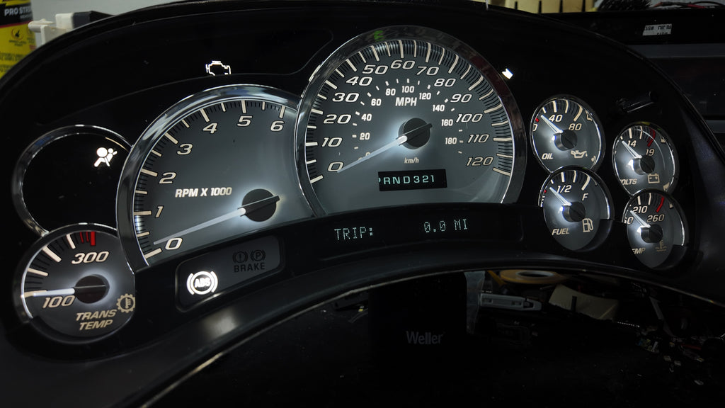 SS 🔥 2003–2007 Chevy/GMC Super Sport Custom Gauge Cluster