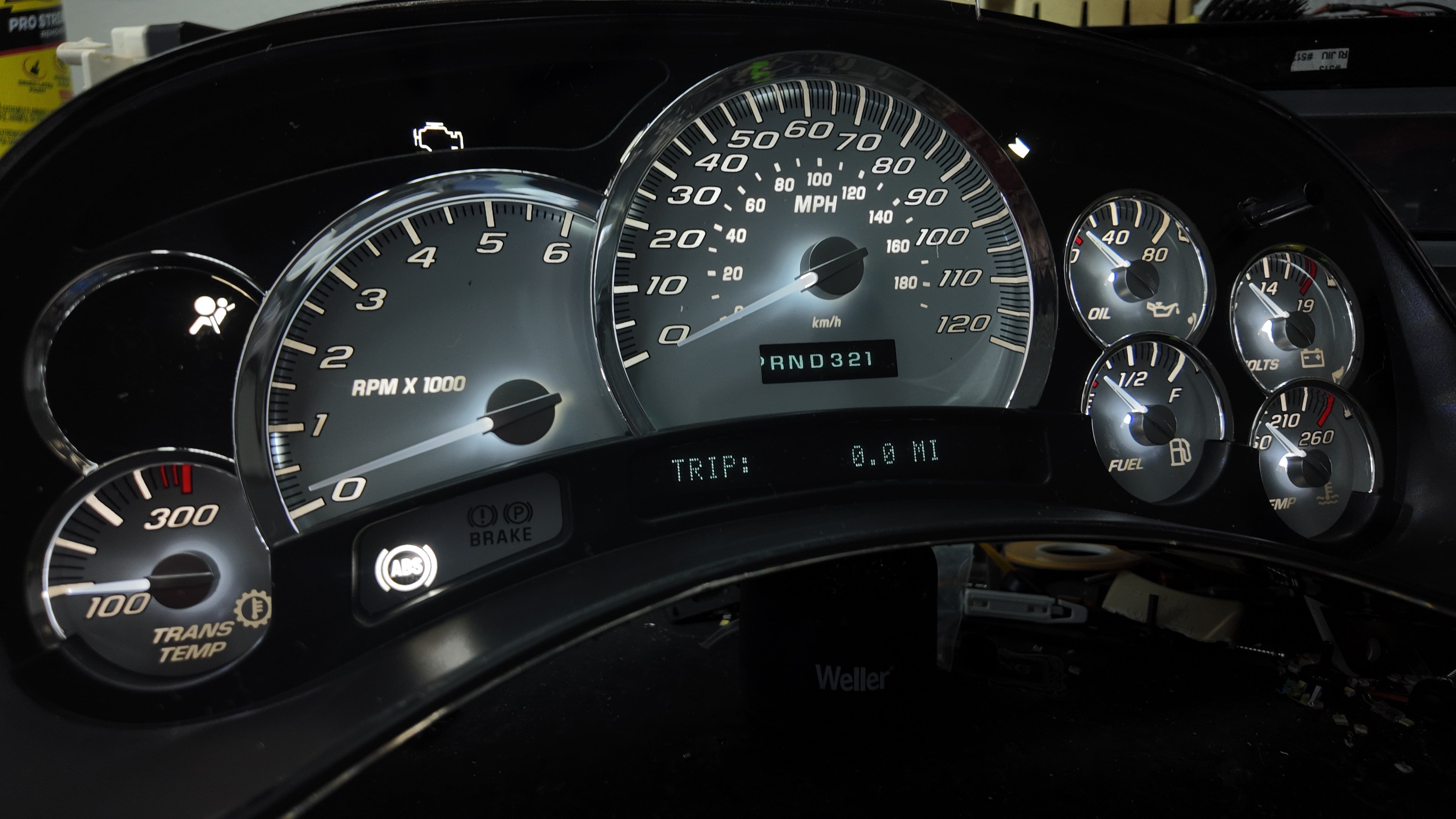 SS 🔥 2003–2007 Chevy/GMC Super Sport Custom Gauge Cluster