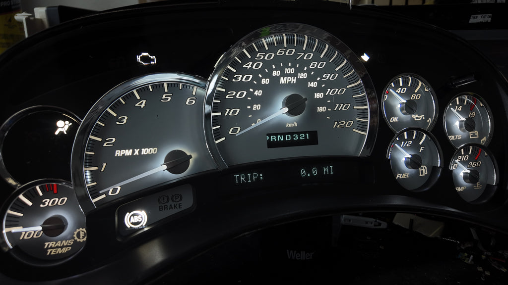 SS 🔥 2003–2007 Chevy/GMC Super Sport Custom Gauge Cluster