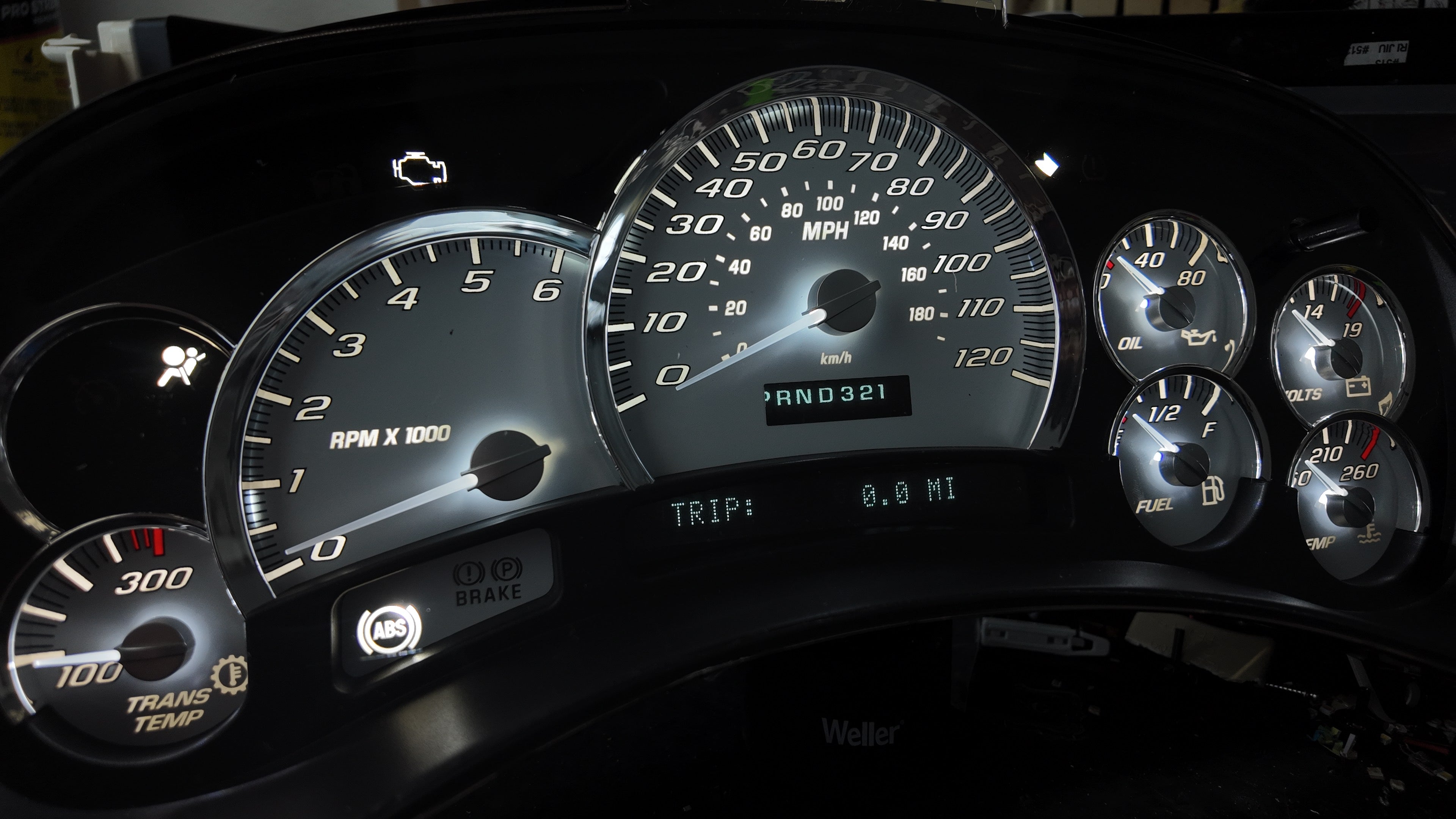 SS 🔥 2003–2007 Chevy/GMC Super Sport Custom Gauge Cluster