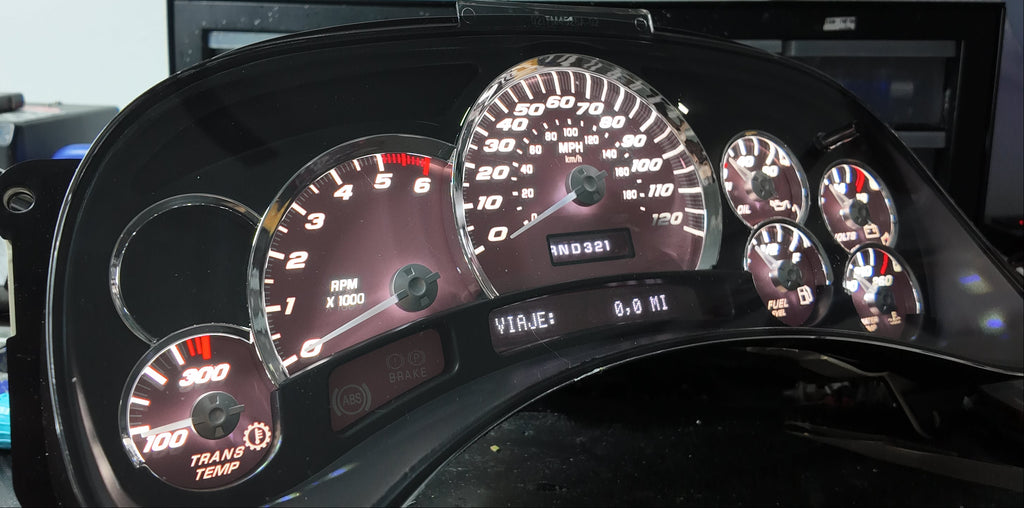 Pink Overlay Cluster – Full White LED Conversion (Copy)